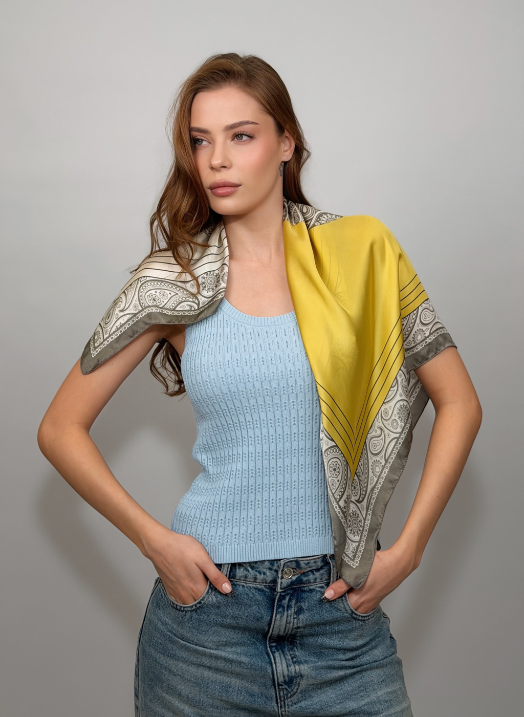 Платок женский 70*70 см