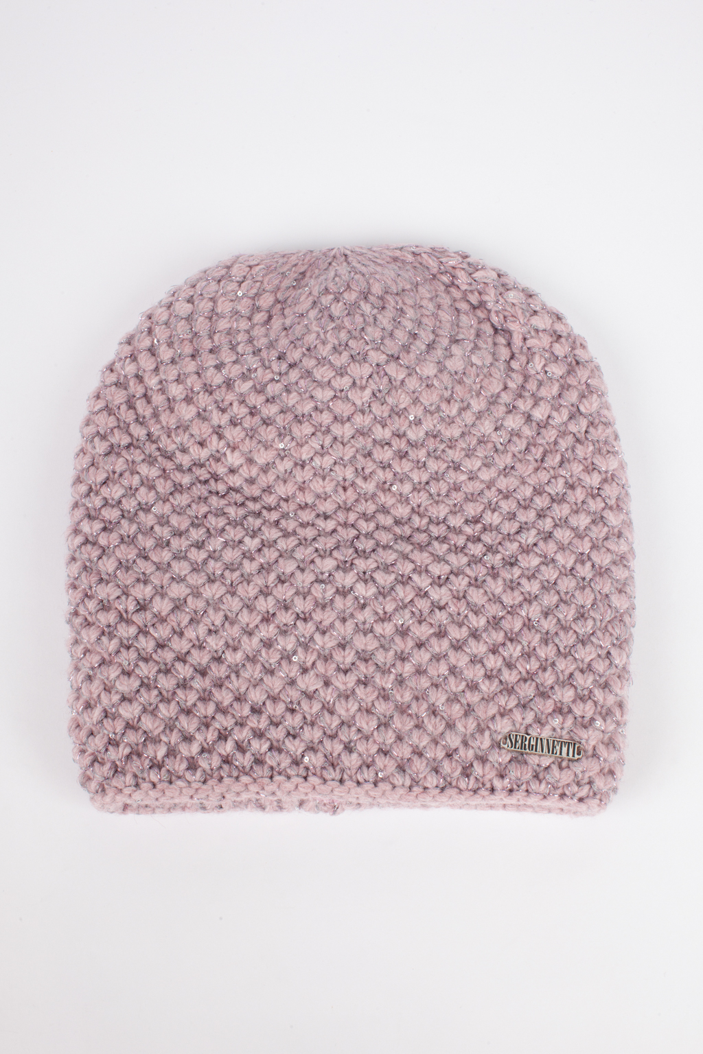 Шапка женская с люрексом. Теплый и стильный головной убор, выполненный из пряжи альпаки, с добавлением шерсти и акрила. Шапка является совершенным аксессуаром для утепления в осенний и зимний сезон.