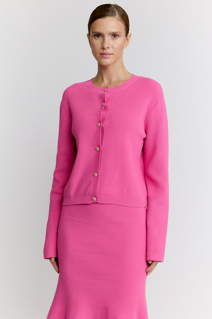 Жакет застёжка на пуговицы.