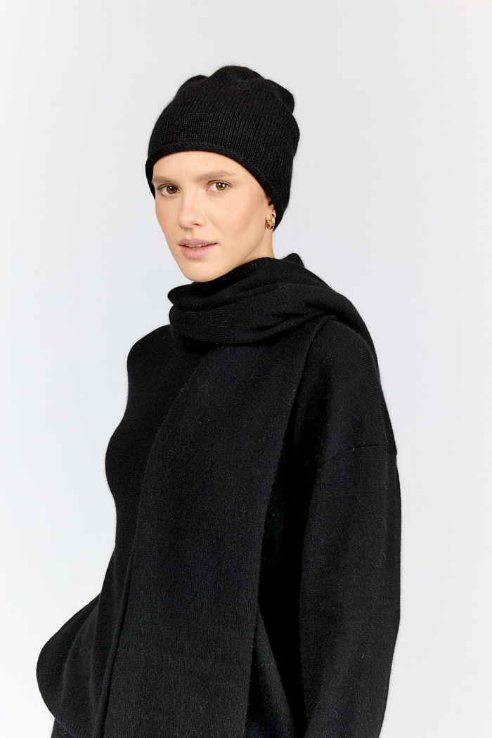 Широкий палантин размером 40*80 см