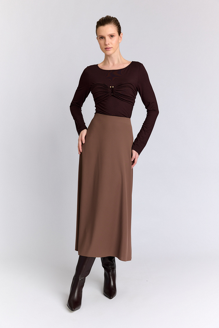 Юбка длиной миди